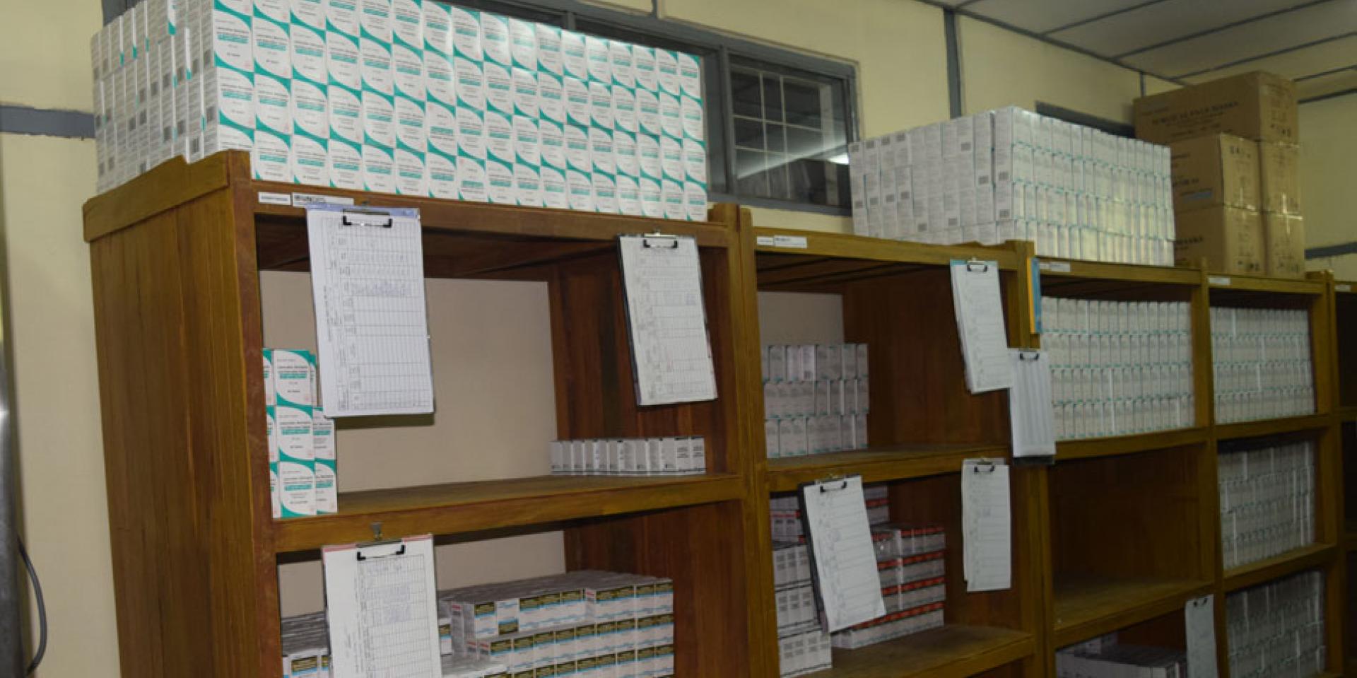 To identify drug name, dosage, form, batch number and expiry dates, stock cards and bin cards are filled correctly with up-to-date information and properly displayed at NAP medical store, Magway Township. To identify drug name, dosage, form, batch number and expiry dates, stock cards and bin cards are filled correctly with up-to-date information and properly displayed at NAP medical store, Magway Township.