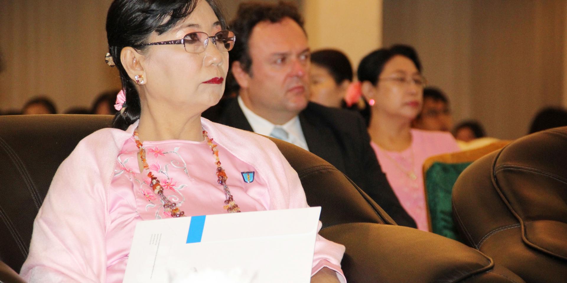 Opening session of the training on Advocacy and Capacity Building on System Strengthening of Township Health Departments, Nay Pyi Taw, 11-12 March 2015
